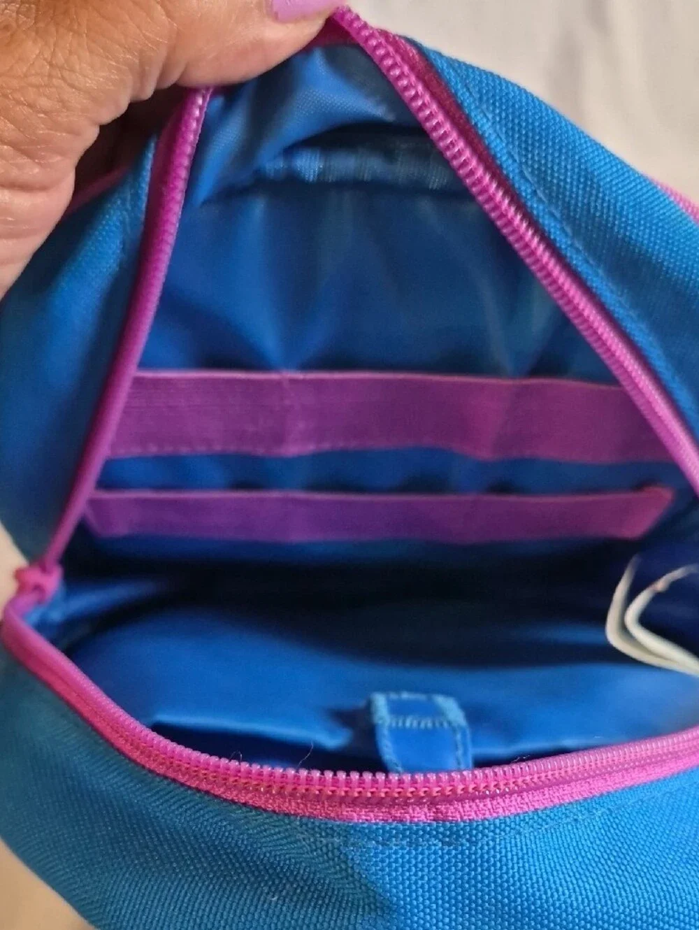 Monsters University Sulley Kids Backpack - Blue & Purple